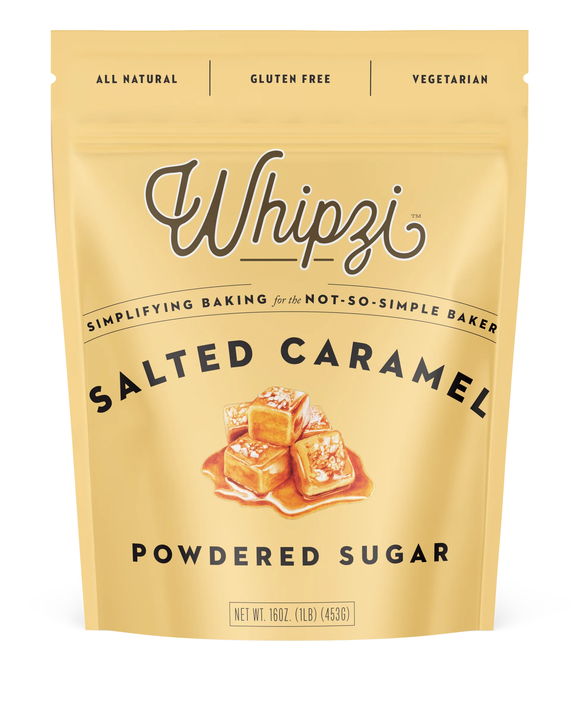 Whipzi Salted Caramel Powdered Sugar