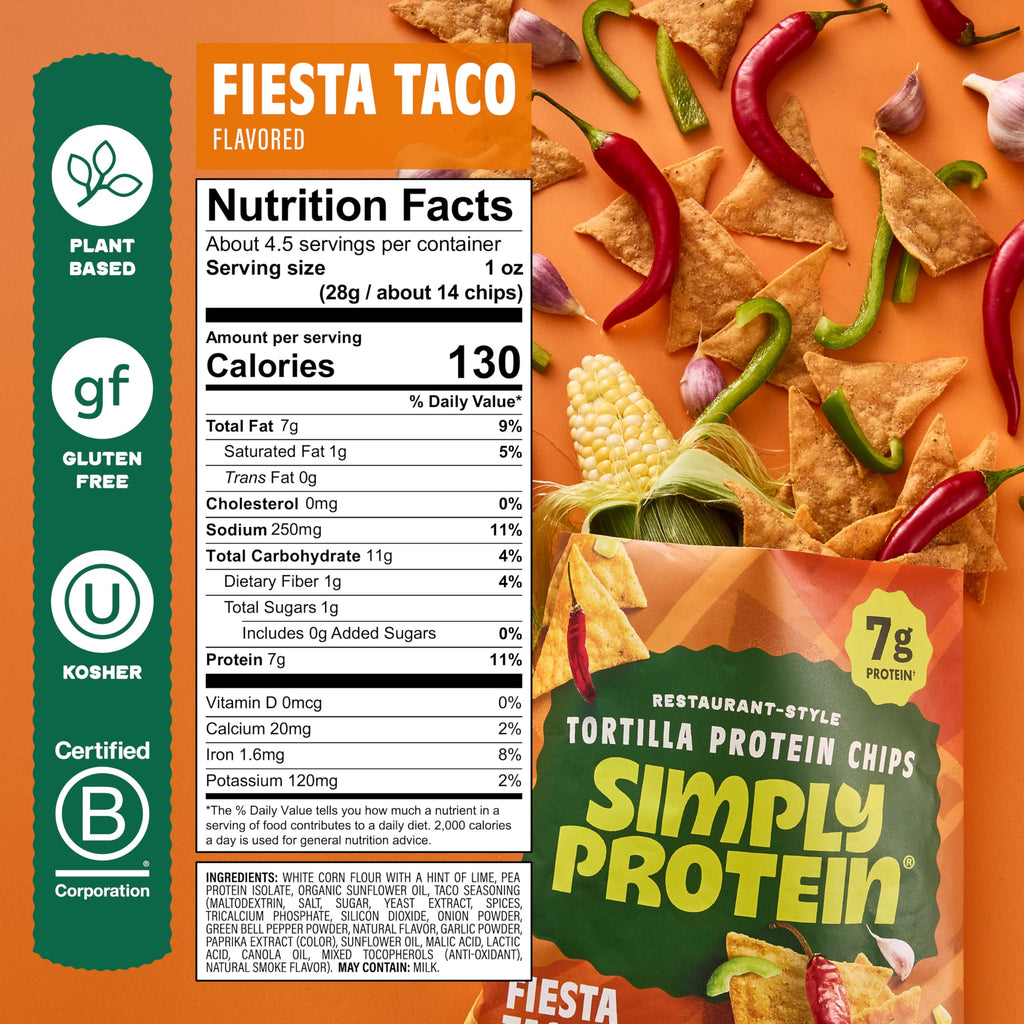 Simply Protein - Tortilla Chips, Restaurant Style Protein Chips