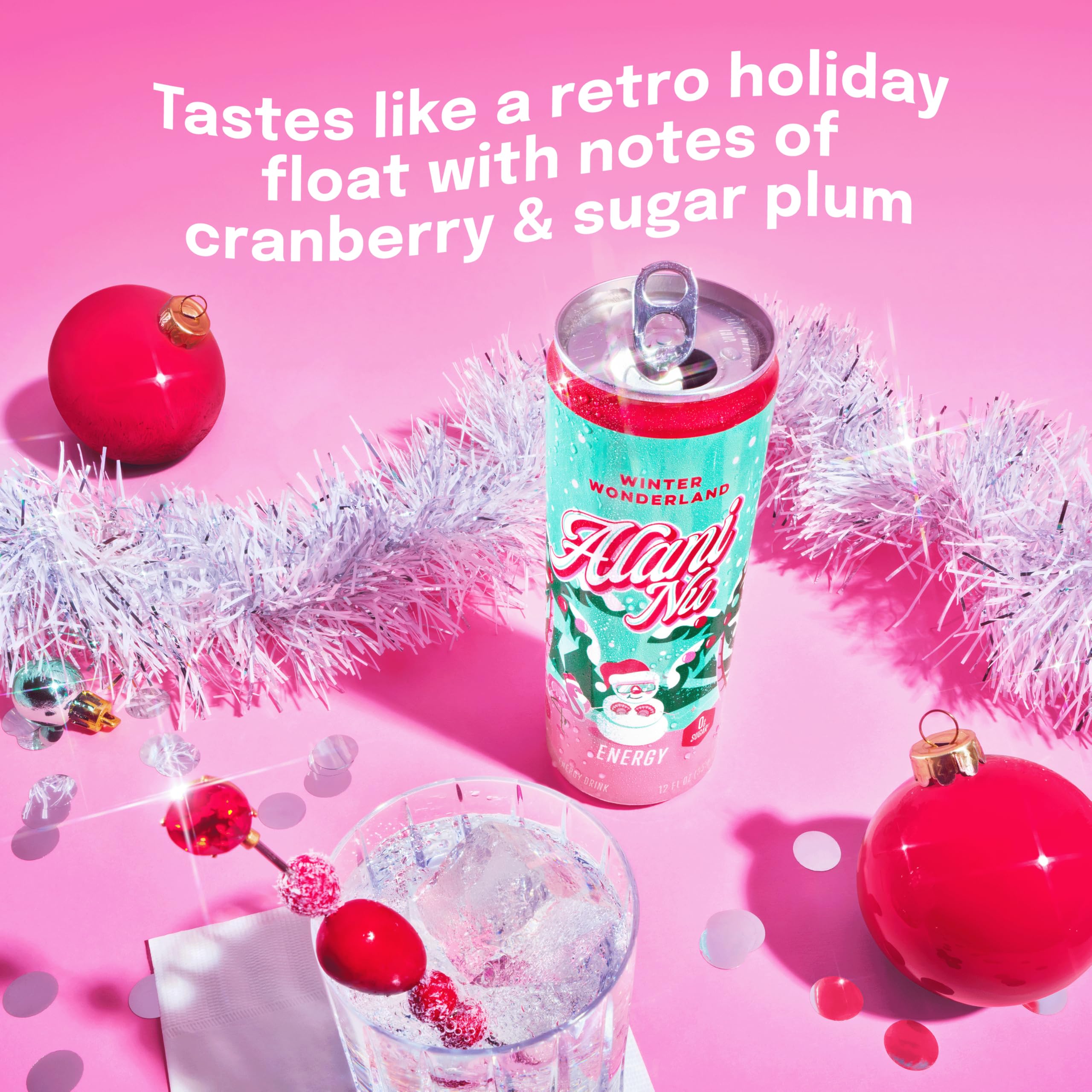 Alani Nu WINTER WONDERLAND, 12 Fl Oz Cans, 12 Pack