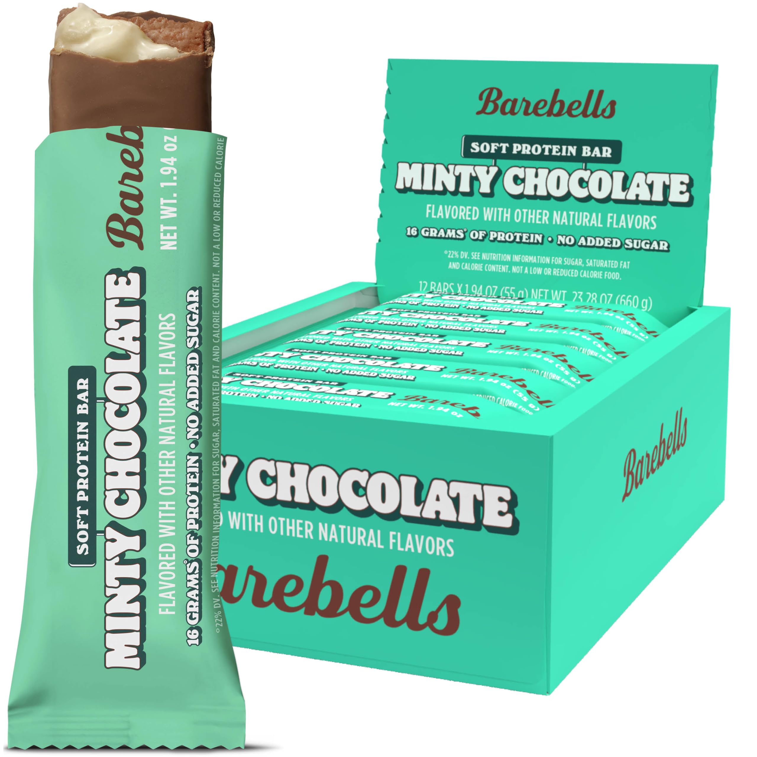 Barebells Protein Bars - Protein Snacks with High Protein - Chocolate Protein Bars - Perfect on The Go Protein Snack & Breakfast Bars