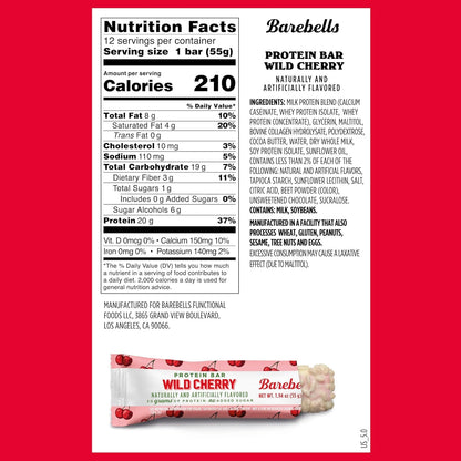Barebells Protein Bars - Protein Snacks with High Protein - Chocolate Protein Bars - Perfect on The Go Protein Snack & Breakfast Bars