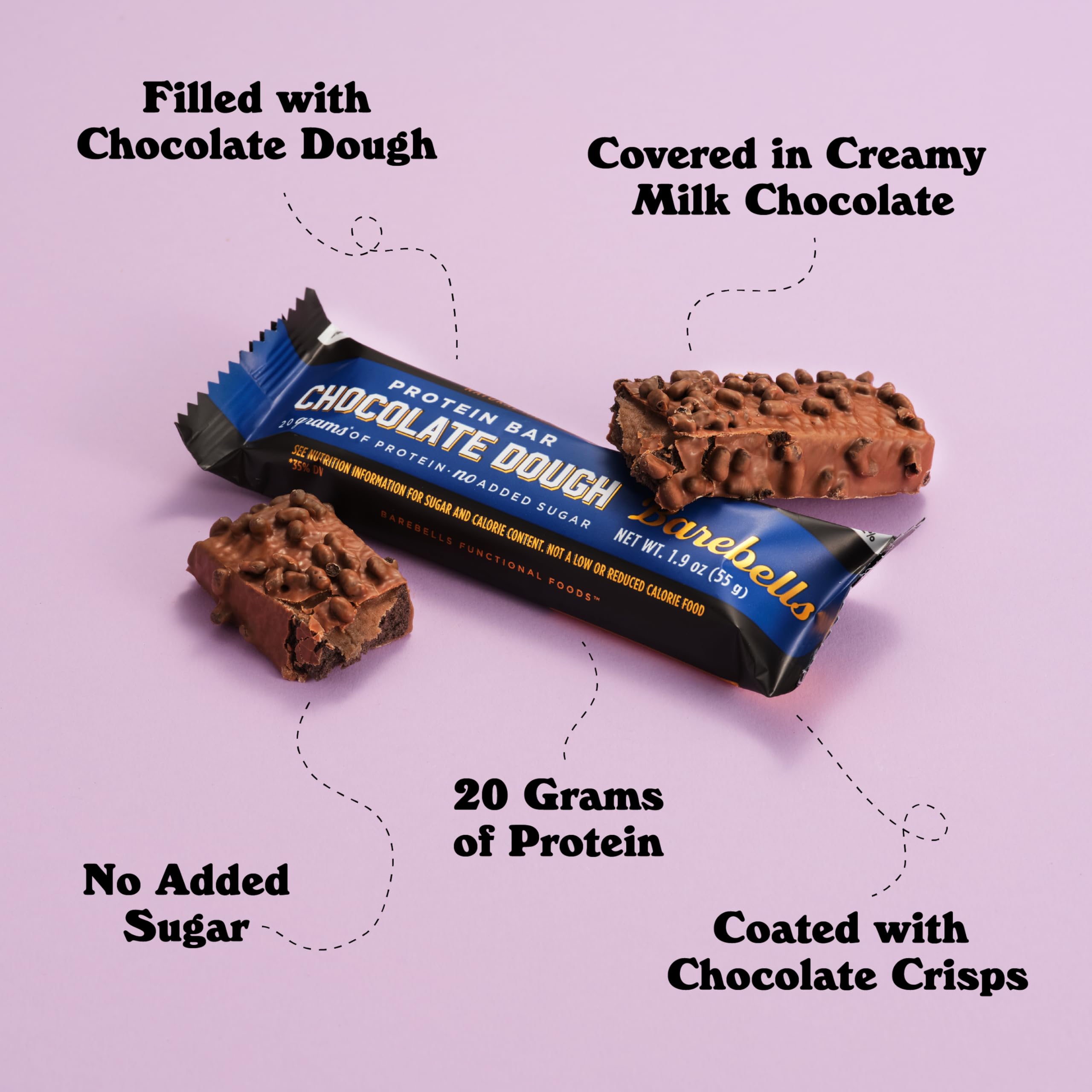 Barebells Protein Bars - Protein Snacks with High Protein