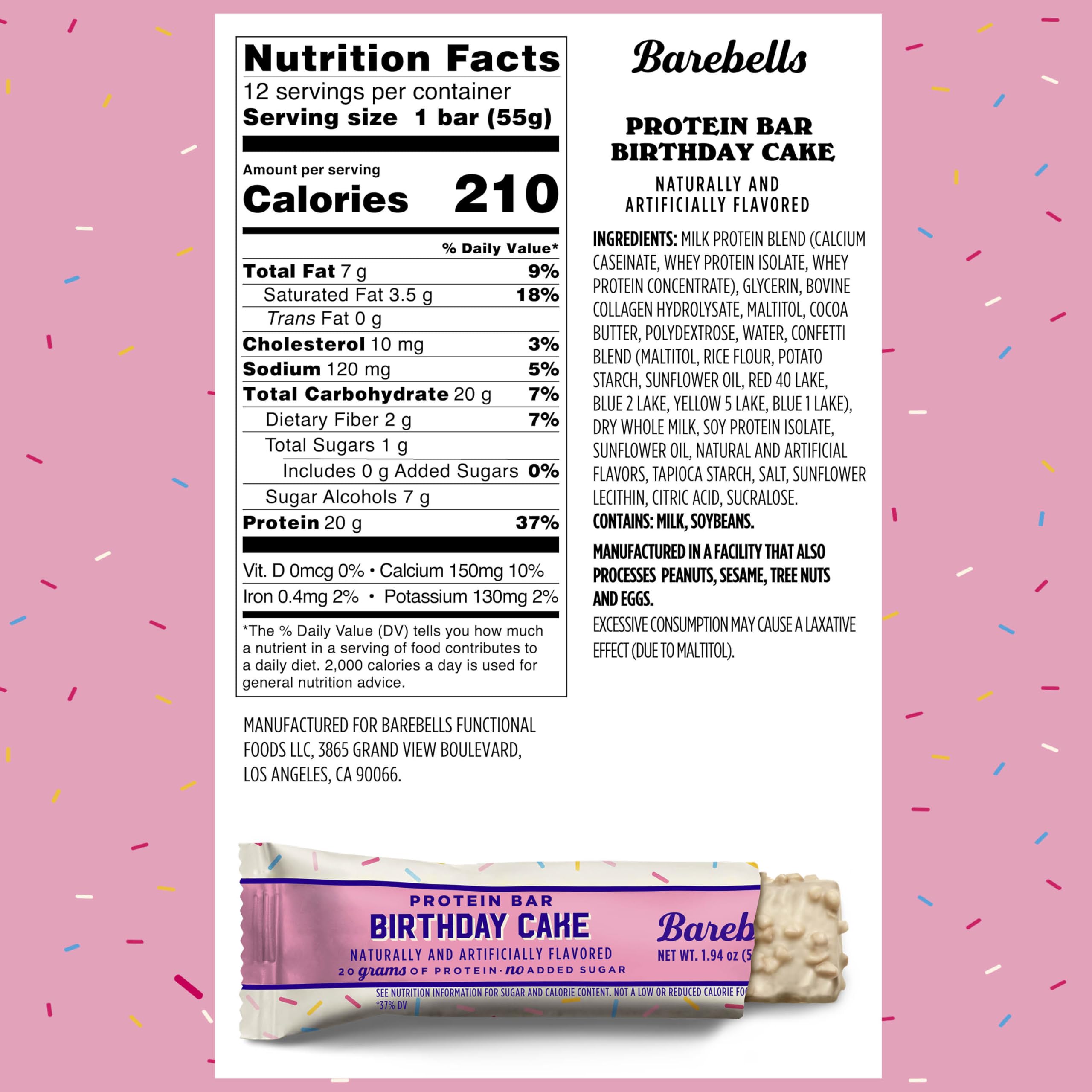 Barebells Protein Bars - Protein Snacks with High Protein