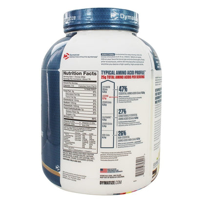 Dymatize ISO100 Hydrolyzed 100% Whey Protein Isolate Gourmet Vanilla - 5 lbs