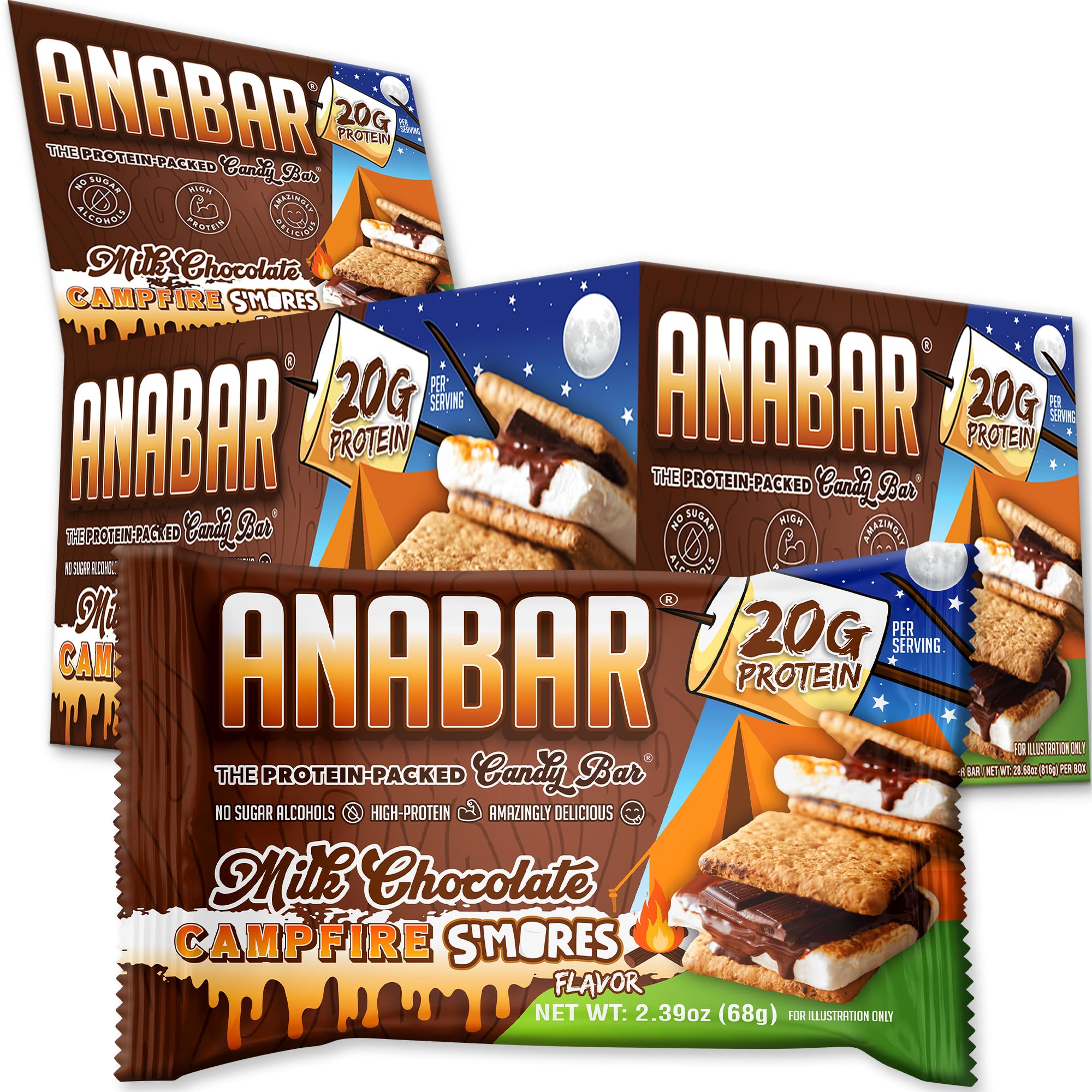 Anabar Protein Bar, The Protein-Packed Candy Bar,