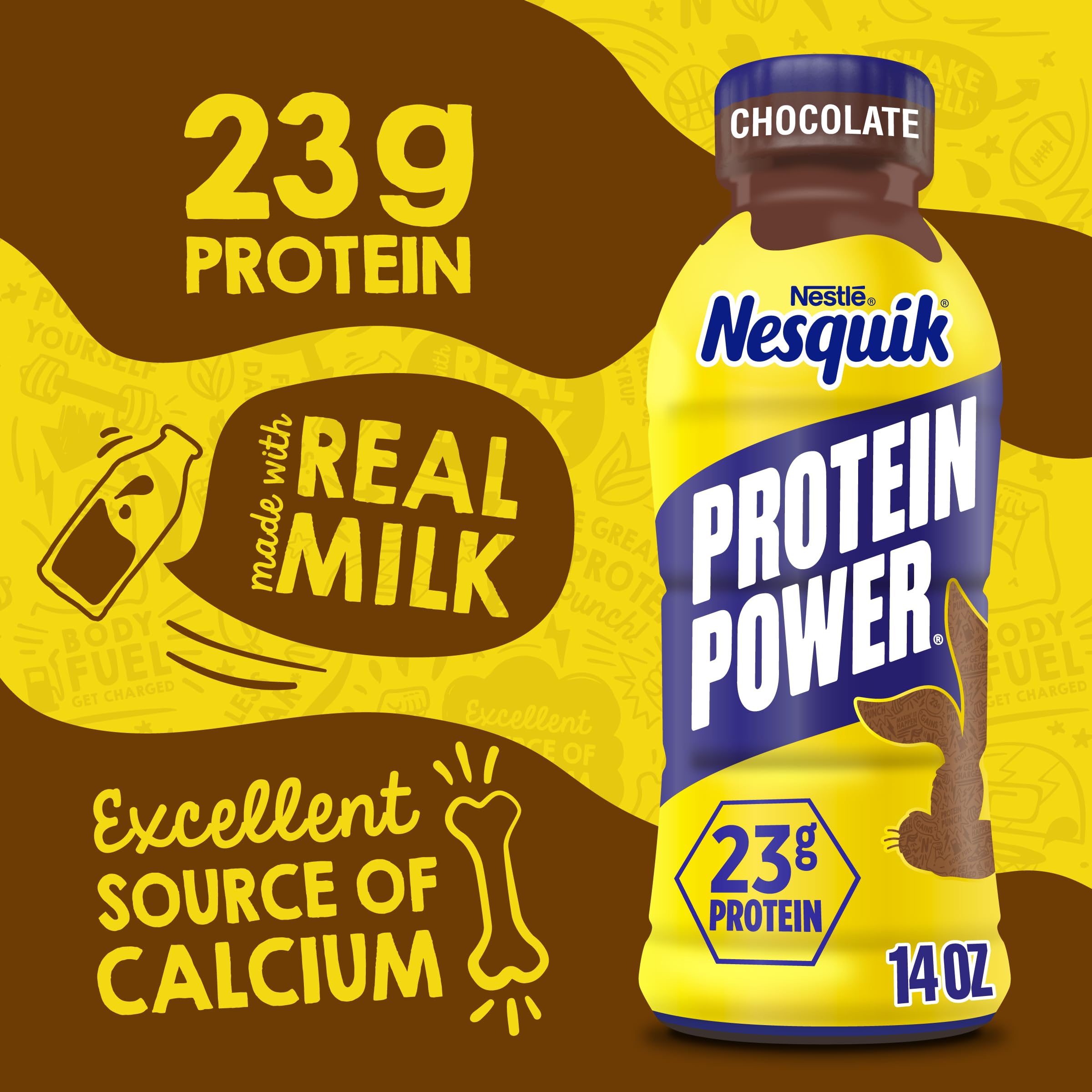 NESTLE NESQUIK PROTEIN POWER Chocolate Milk