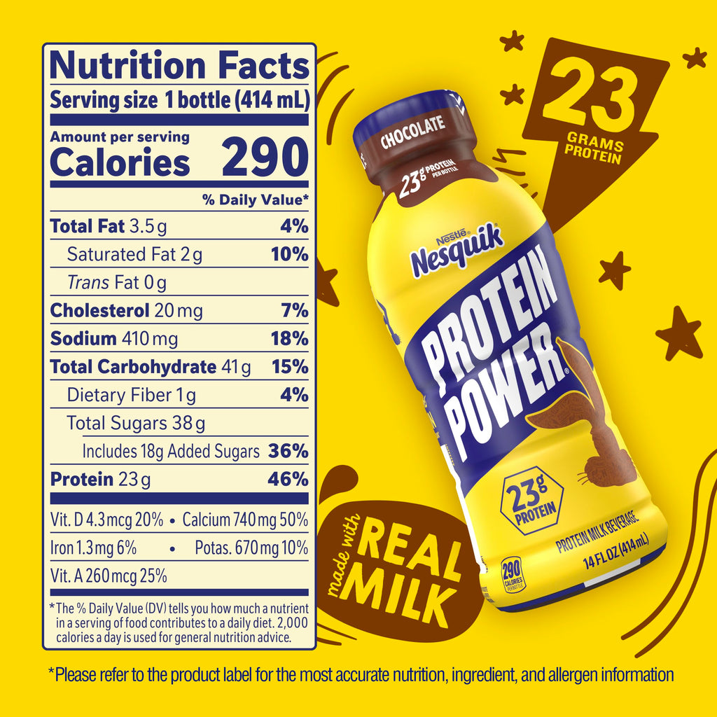 NESTLE NESQUIK PROTEIN POWER Chocolate Milk