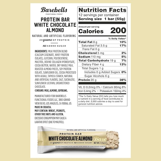 Barebells Protein Bars - Protein Snacks with High Protein - Chocolate Protein Bars - Perfect on The Go Protein Snack & Breakfast Bars