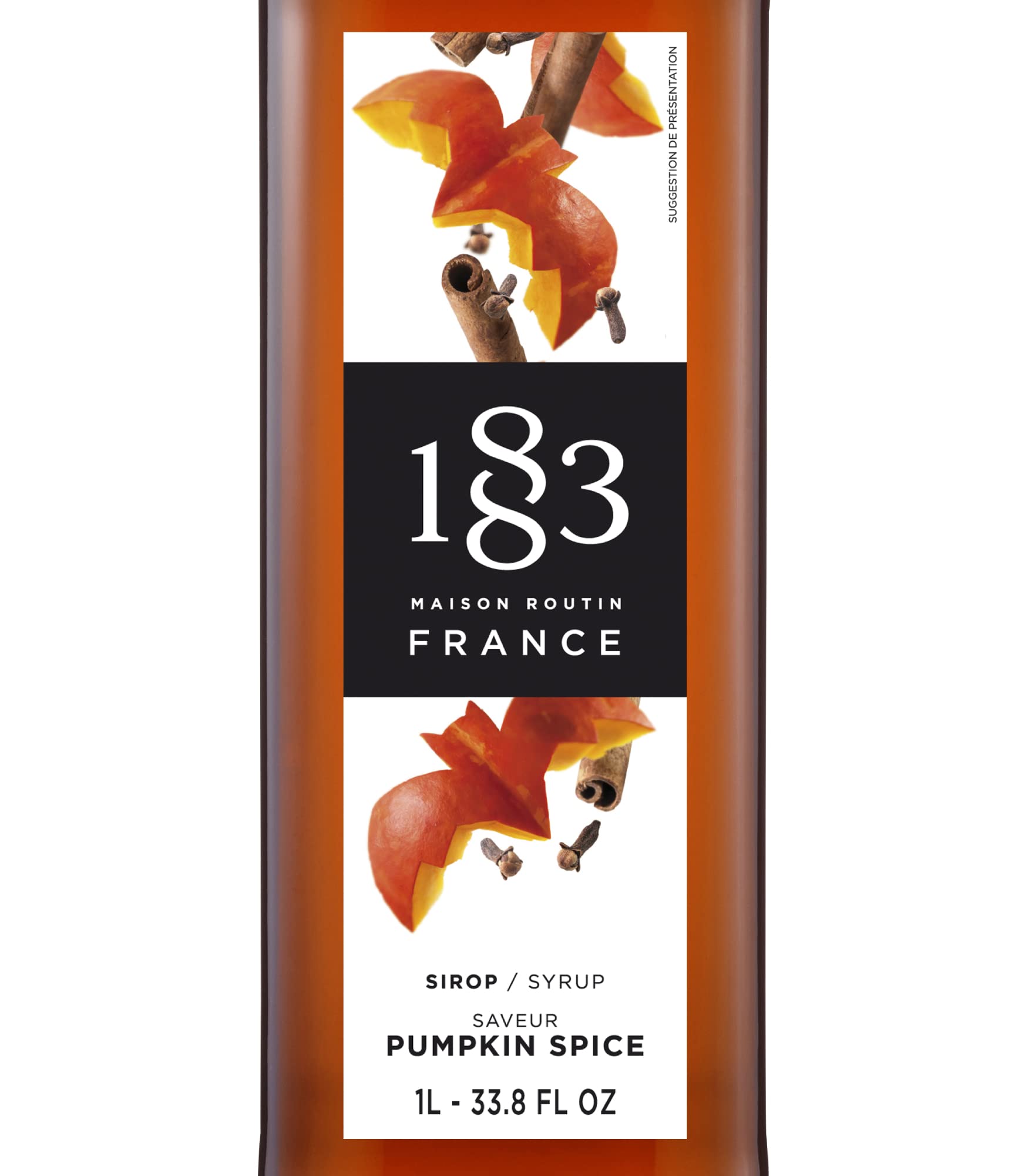 1883 Maison Routin Pumpkin Spice Syrup (1L)
