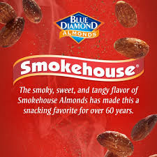 Blue Diamond Almonds, Classic Smokehouse Flavored Nuts, 6 oz