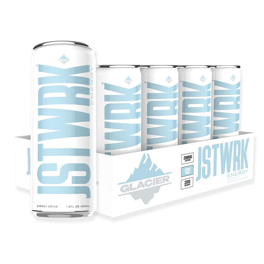 JST WRK Energy Drink - 12-Pack, Sugar-Free, Zero Calories, No Sugar Alcohols, 12 Fl Oz., 200 milligrams Caffeine