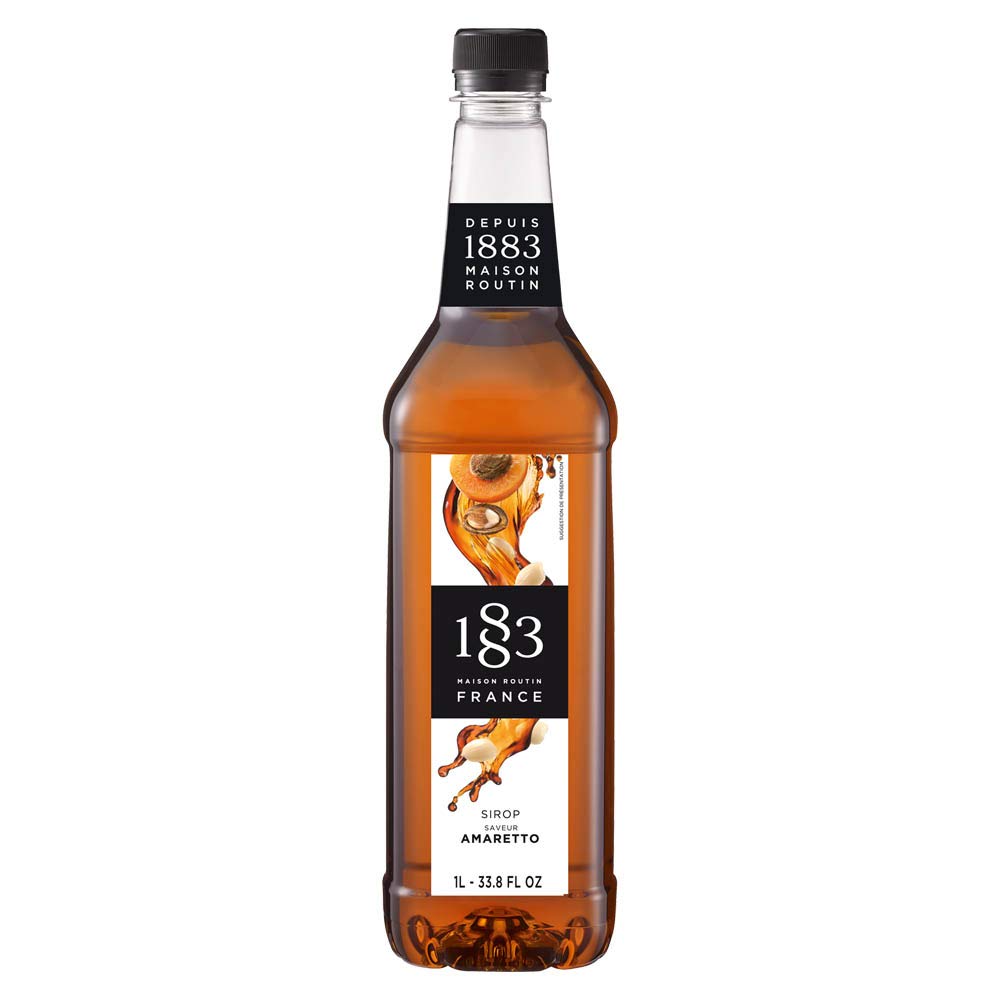 1883 Syrup for Drinks, Made in France, 1 Liter Glass Bottle