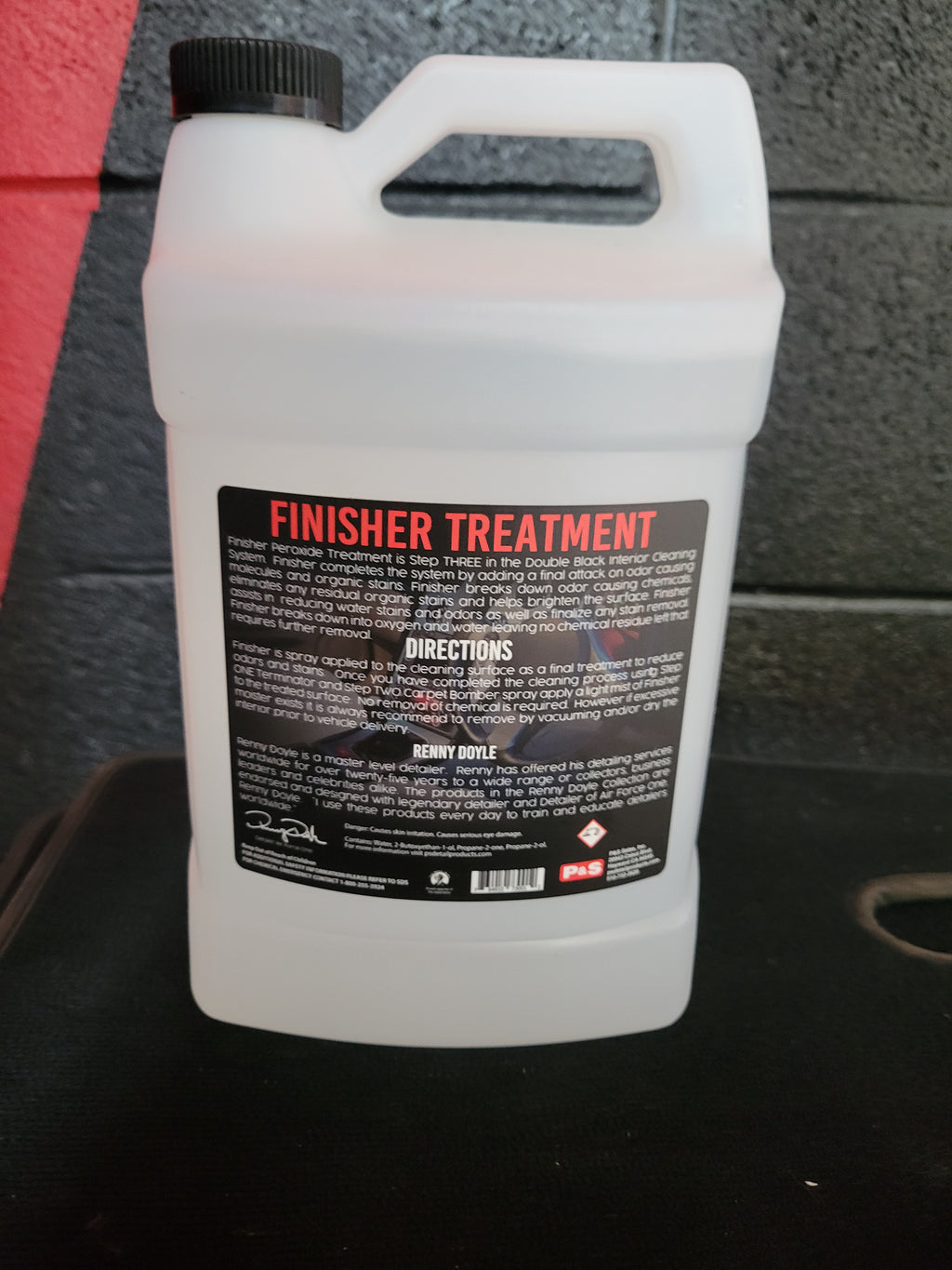 P & S Finisher Peroxide Treatment