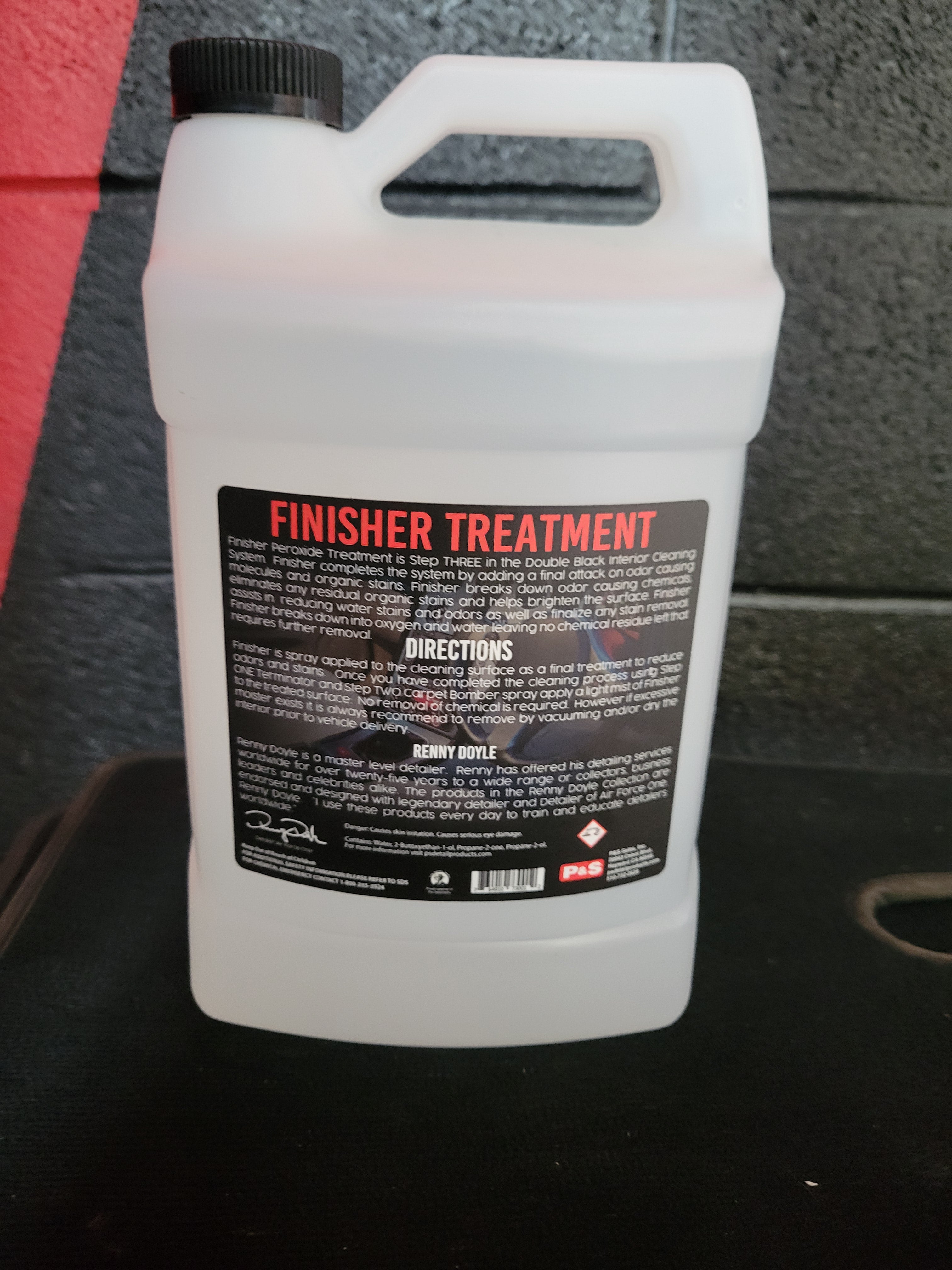 P & S Finisher Peroxide Treatment