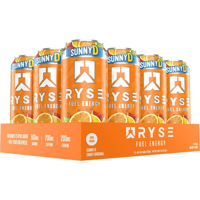 Sunny D Ryse Fuel Energy 12 pack