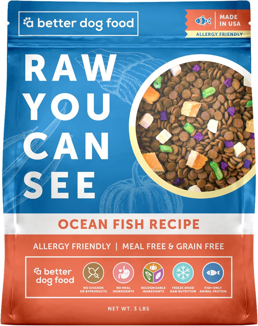 A Better Dog Food/ Fish Recipe 3 Pound