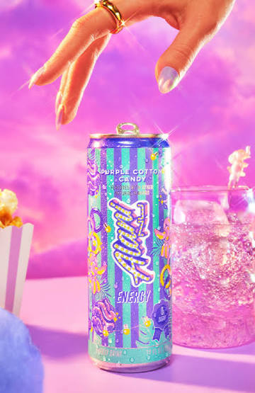 Alani Nu Energy Drink, Purple Cotton Candy, 12 fl. oz., 12 pk.