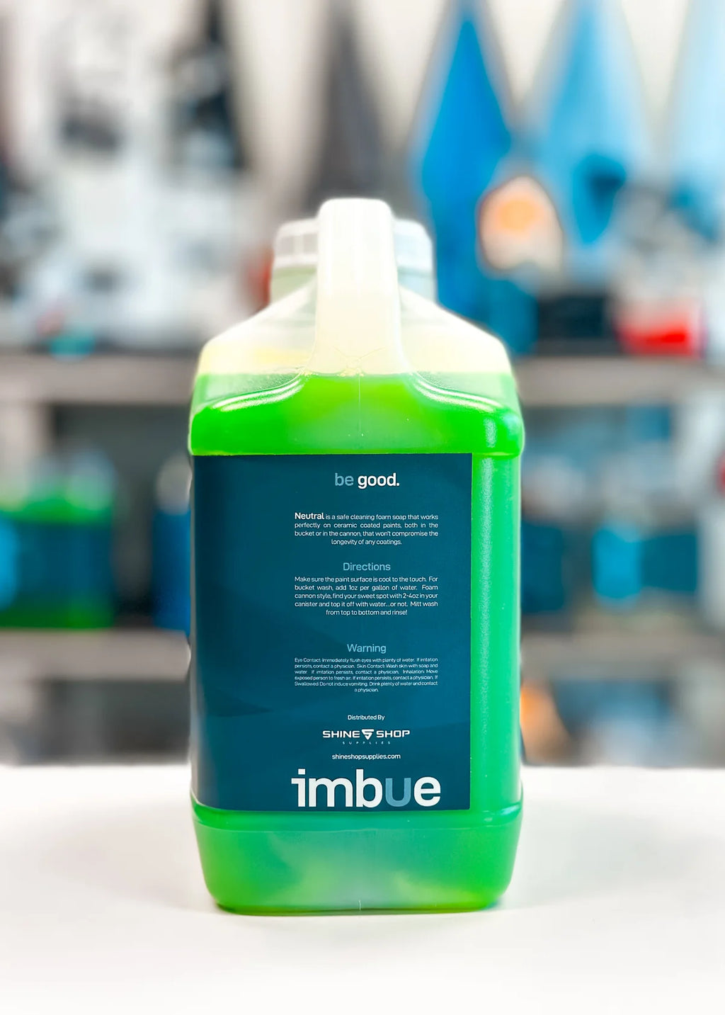 Neutral pH-Neutral Car Wash Foam Soap- imbune (1gal)