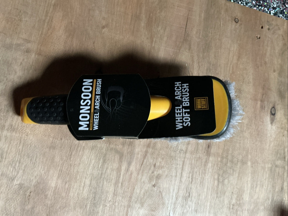 Work Stuff Monsoon Wheel and Arch Brush | Wheel Scrubbing Brush