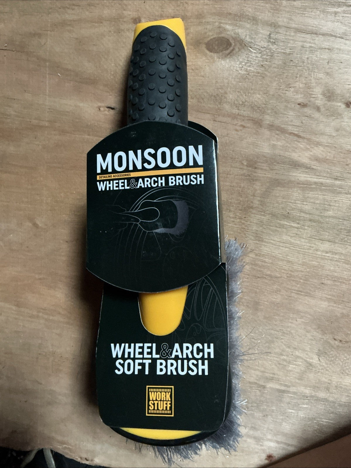 Work Stuff Monsoon Wheel and Arch Brush | Wheel Scrubbing Brush