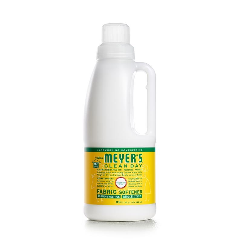 MRS. MEYER'S CLEAN DAY Liquid Fabric Softener Honeysuckle, 32 oz
