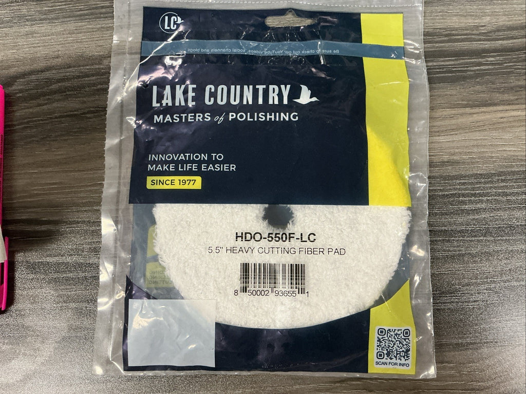 Lake Country HDO550FLC Hdo Heavy Cutting Pad 5.5" Blue