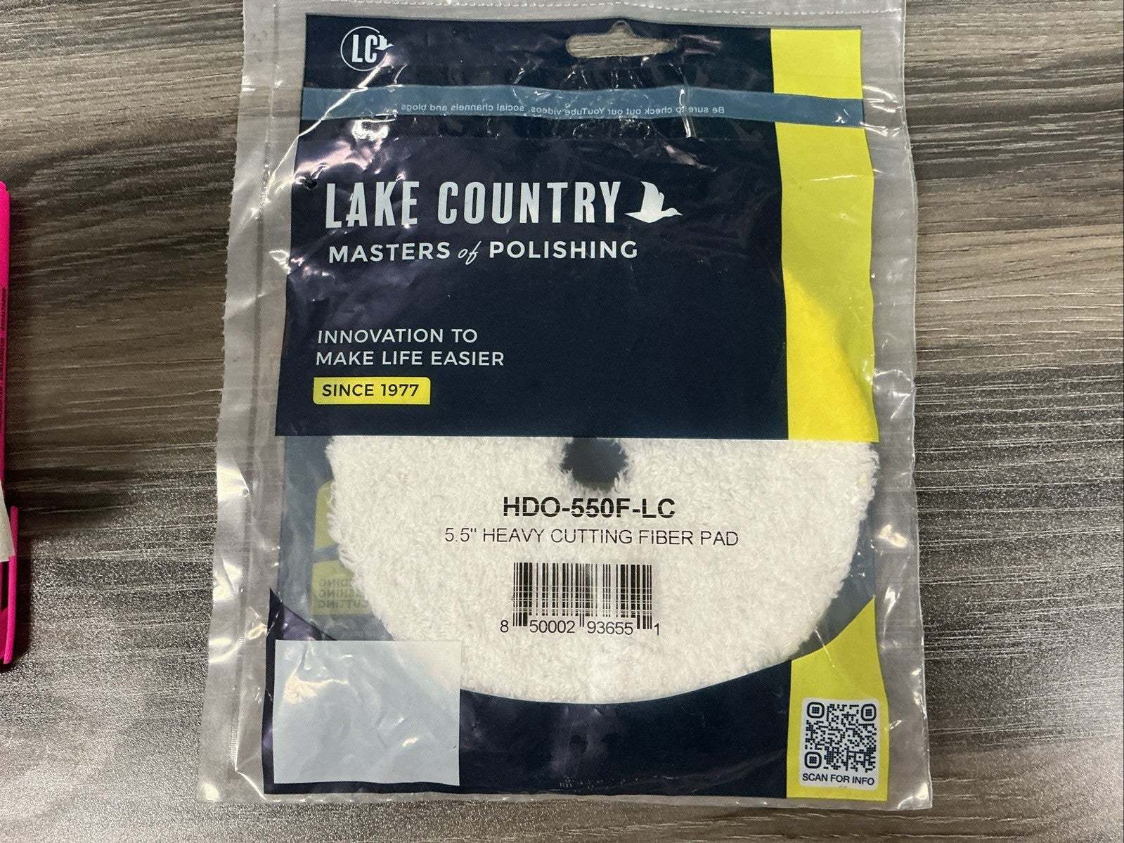 Lake Country HDO550FLC Hdo Heavy Cutting Pad 5.5" Blue