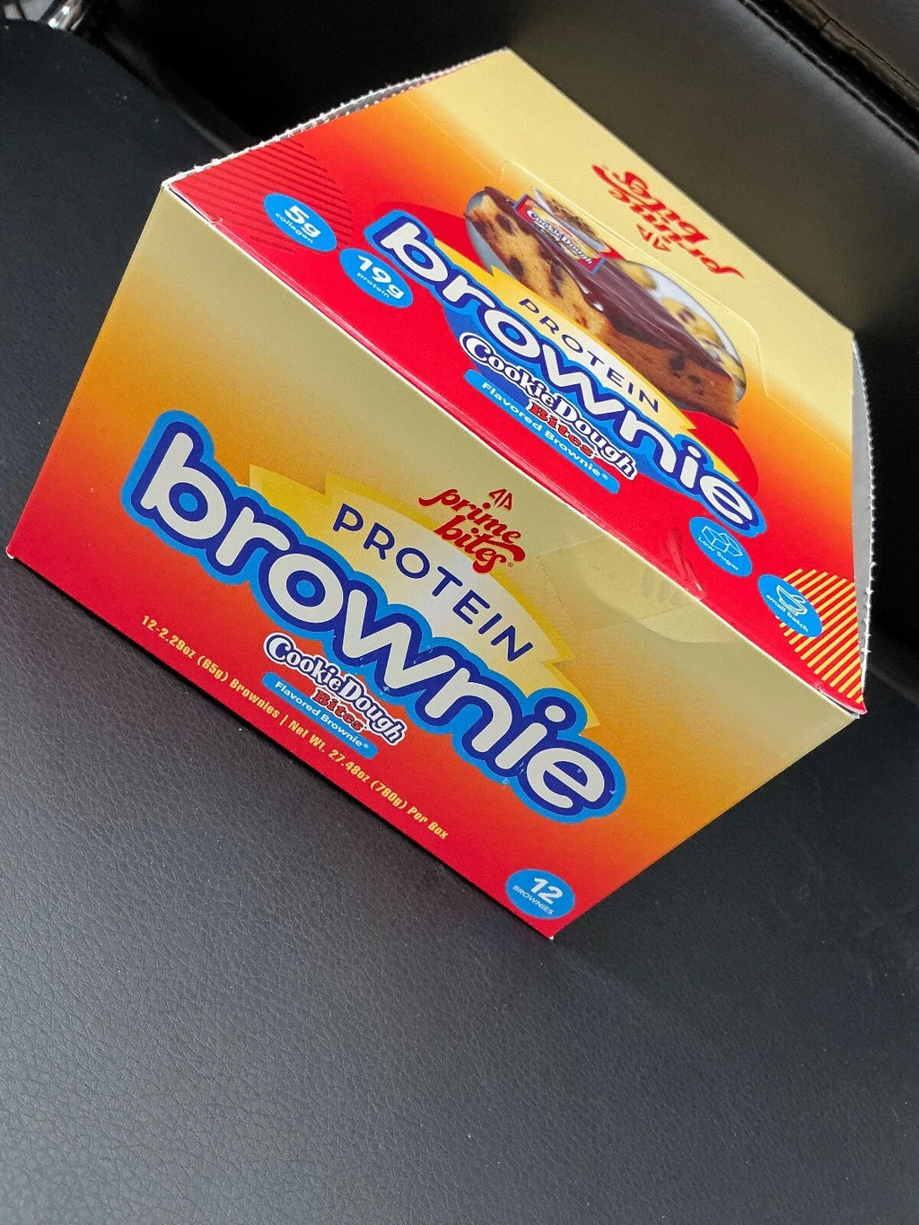 Prime Bite Brownie Cookie Dough Bites