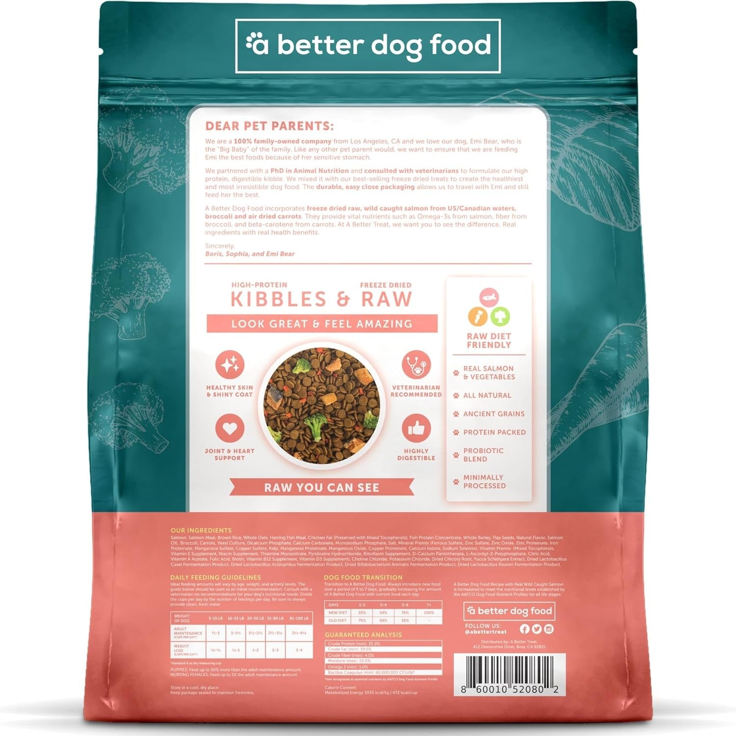 A Better Dog Food Alaskan Salmon 3lb